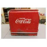 Vintage Coca Cola Metal Cooler