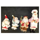 Santa Ornaments