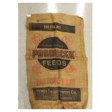Producer Feed Burlap Sack Louisville, Kentucky