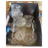 Box Lot of Stemware