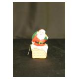 Christmas Santa & Chimney Salt and Pepper Shakers