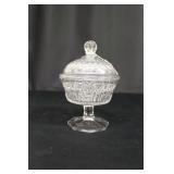 Clear Glass Candy Dish
