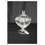 Clear Glass Candy Dish