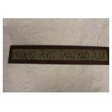 Crock Sign