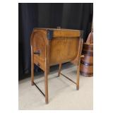 Antique Floor Model Wooden Butter Churn