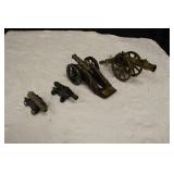4 Toy Cannons