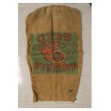 Michigan Burlap Seed Sack