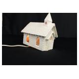 Christmas Decor Light-up Church