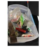 Small Tote of Misc. Items