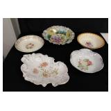 5 Painted Bowls