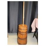 Antique Wooden Butter Churn