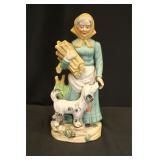 Vintage Deville Woman Figurine