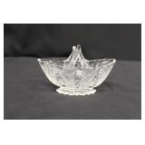 Vintage Glass Basket