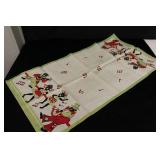 Black Memorabilia Dish Towel