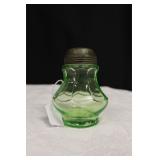Green Uranium Glass Shaker