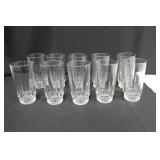 Set of 10 Drinking Glasses
