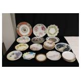 Box Lot of Misc. Plates and Saucers