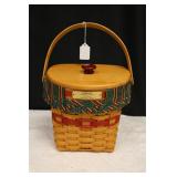 1998 Christmas Collection Longaberger Basket