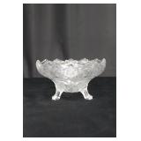 Footed Glass Bowl