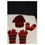 Vintage Hat, Gloves and Mittens