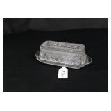 Clear Glass Butter Dish