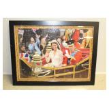 Framed Royal Couple Poster