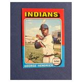 1975 Topps George Hendrick
