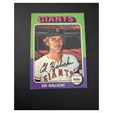 1975 Topps Baseball Card – Ed Halicki