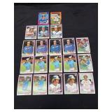 1975 and 1978 Topps Atlanta Braves Baseball Trading Cards