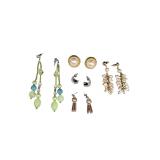 Lot of 5 Pairs of Mixed Earrings (J)