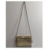 Gold Vintage Quilted Crossbosy Purse