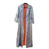 Vintage Blue & Orange House Coat (C)