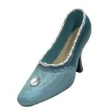 Mini Ceramic Shoe- Blue Cinderalla