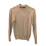 Light Brown Soft Knit Sweater Bianca Nygard M (C)