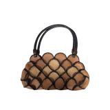Aldo Soft Faux Leather Patchwork Handbag (C)