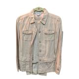 Cream Denim Coat w/ Pants DenverHayes S (C)