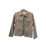 Flannel Brown Jacket w/ Pants Glensport 8 (C)