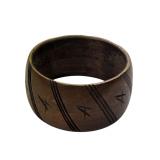 African Wooden Bangle (C)