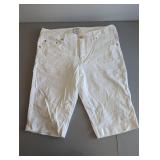 White 'Eric' Jean Shorts (12)