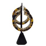 Shell Hoop Earrings (C)