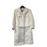 Spanner White Coat - Bottom Zips Off (C)