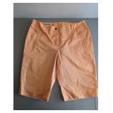 Peach Annika Cutter & Buck Cargo Shorts (12)