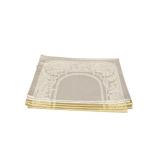 Set of Damask Woven Placemats (U)
