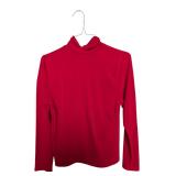Red Turtleneck Sweater Judy Joannou Size S (C)