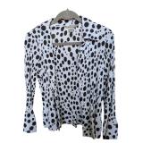 Dalmatian Patterned TanJay Button-Up Size PS (C)