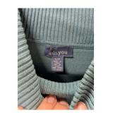 Soft Blue Tres You Turtleneck Sweater Size S (C)