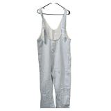 Light Wash Denim Overalls (C)