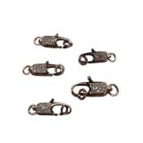 Lobster 5Pcs Cz Clasp