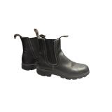 Black Leather Boots Blundestone Size 5 (C)