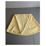Yellow Table Cloth 5 ft